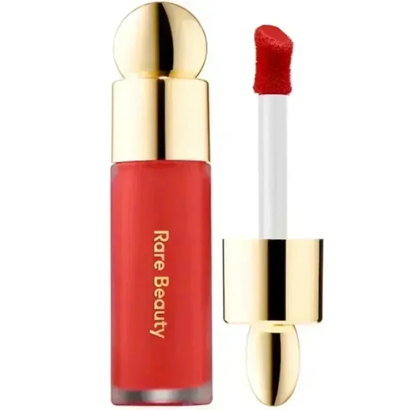 Hot Fashion Rare Beauty Setting Powder with Mirror Liquid Blush Moisturizing Dual-use Waterproof Lip Glaze Rouge Smooth Makeup