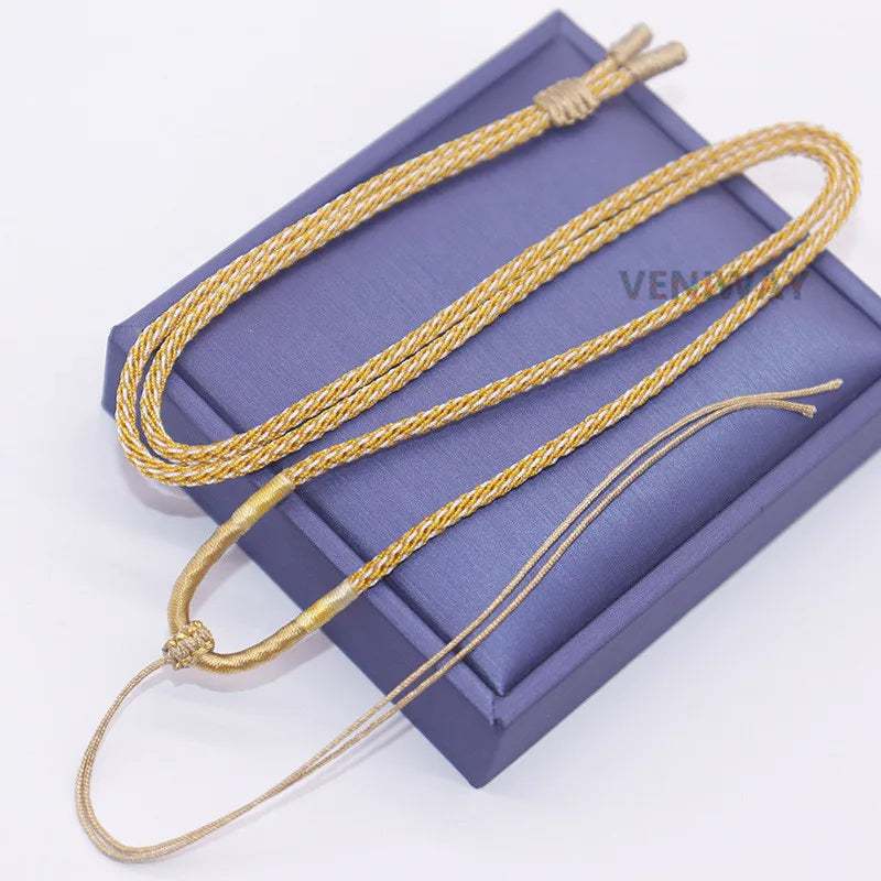 Beads Jewellery Making Hand Winding Jewelry Materials Adjustable Gold Necklace Accessories DIY Charms for Jewelry Pendants Woman