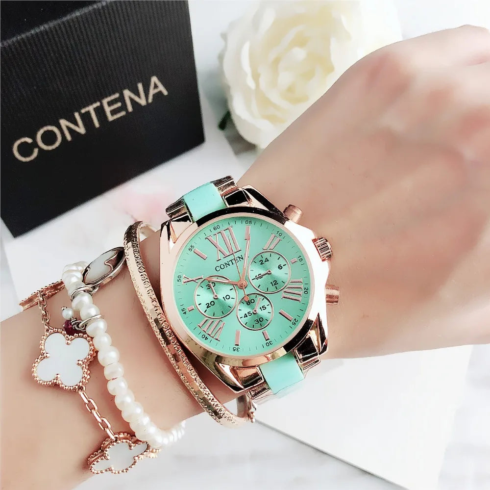 Top Brand Luxury Watches for Women Fashion Creative Steel Bracelet Women's Watches Ladies Quartz Bracelet Watch Reloj Mujer