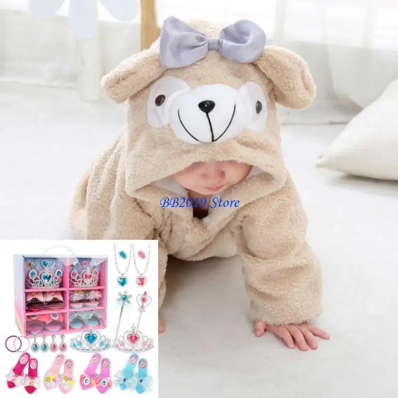 Q0KB Kid Makeup Toy Set Foster Hands on Learning and Expression in Children