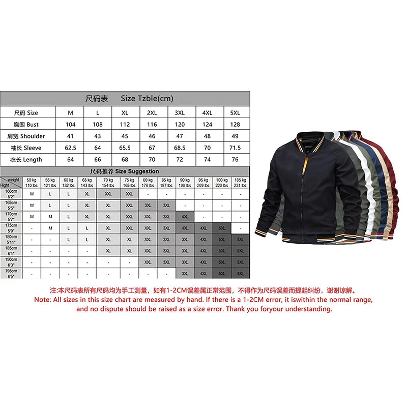 Men Jacket 2025 Spring Autumn New Solid Color Casual Loose pocket Outdoor Travel Stand Collar Top Men Work Coat Collar jacket