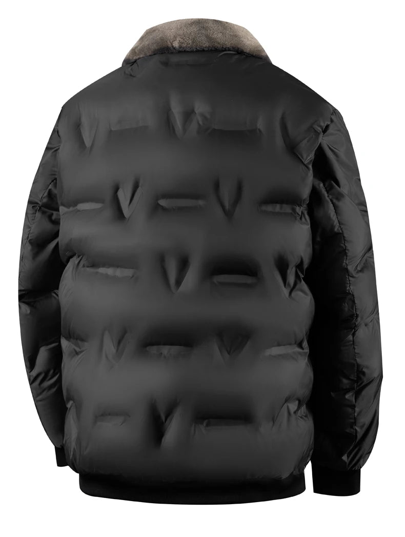 Male Jacket Men's Fashion Windbreaker Parka Coat Autumn Winter Overcoat Windproof Casual Warm Hombre New Streetwear Outdoors