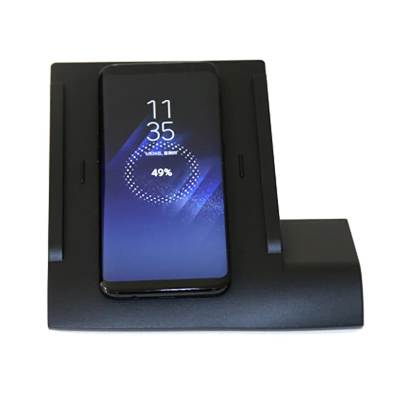 15W car wireless charger center console phone charger fast charger charging plate pad charging holder for Volkswagen Golf 7 MK7