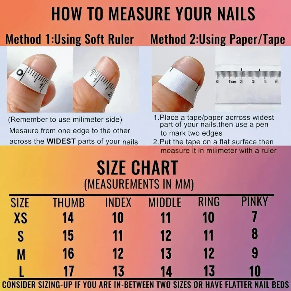 “Halloween Collection” Cross-Border Export Funny Pumpkin Halloween Atmosphere Handmade Nail Stickers, Press-On False Nails 10pcs