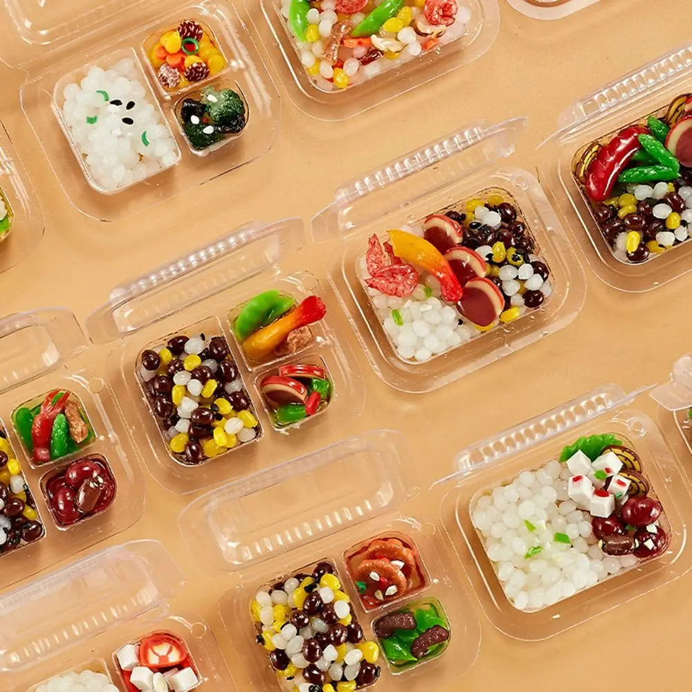 3D Pretend Play Kitchen Toys DIY Creative Cooking Interactive Toys Funny Reusable Mini Fast Food Model Toy Toddlers Girls Boys