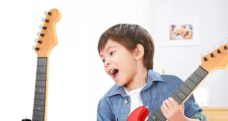 Children's electronic guitar toy, playable simulation, for beginners, gifts for boys and girls