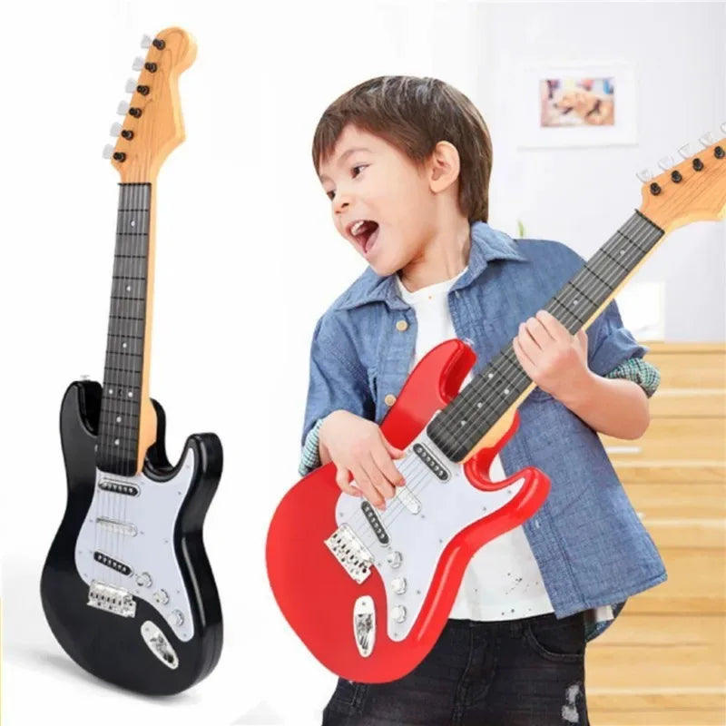Children's electronic guitar toy, playable simulation, for beginners, gifts for boys and girls