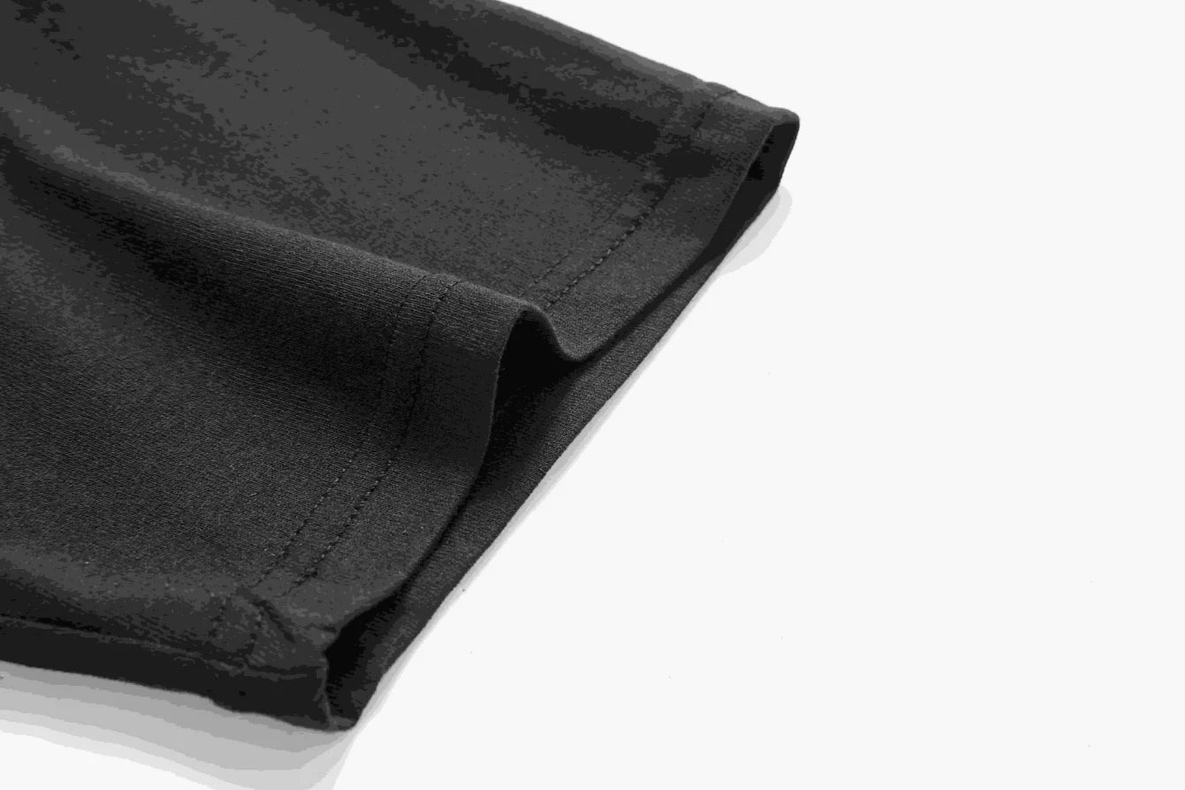 Men's T-Shirt Black Printed Pattern & Text ME High Quality Cotton 180g