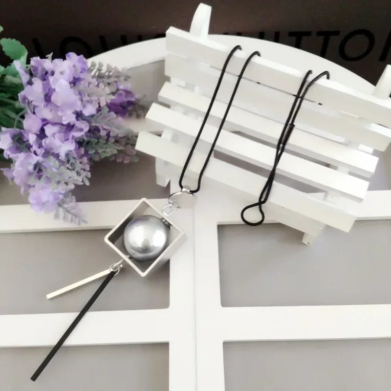 Women's Necklace Bohemian Geometric Round Vintage Tassel Long Sweater Chain Necklaces Fashion Women Jewelry Accessories