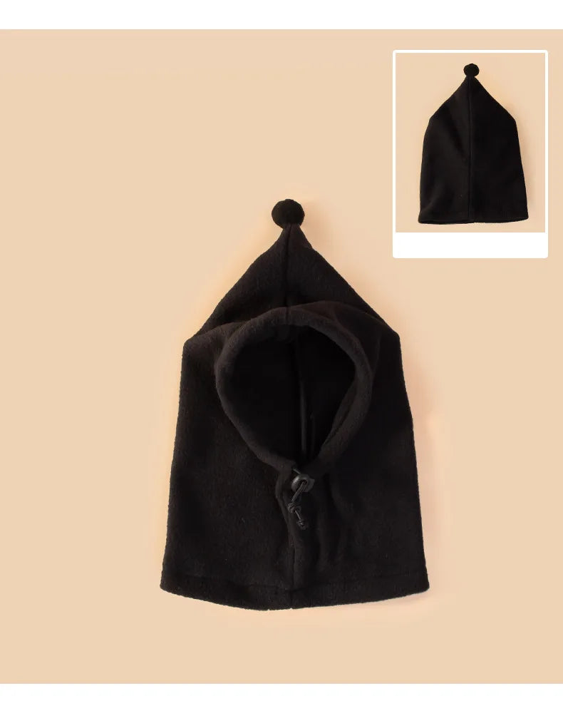 Winter Hat For Dogs Pet Hat Adjustable Drawstring Design for Windproof Comfort Warmth Polar Fleece Hat Winter Dog accessories