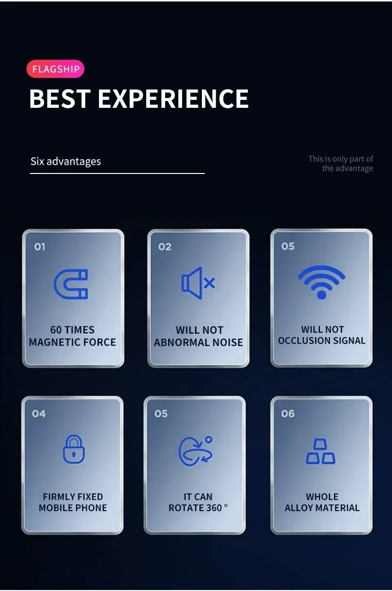 Car Magnetic L-shaped Car Dedicated GPS Phone Holder Emblem For DS SPIRIT DS3 DS4 DS4S DS5 5LS DS6 DS7 WILD RUBIS DIVINEDS