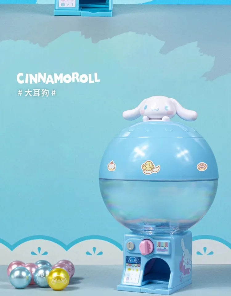 New Sanrio Hello Kittys Kuromi Cinnamoroll Children Toys Cute MINI Egg Twisting Machine Cartoon Creative Kids Toys for Girl Gift