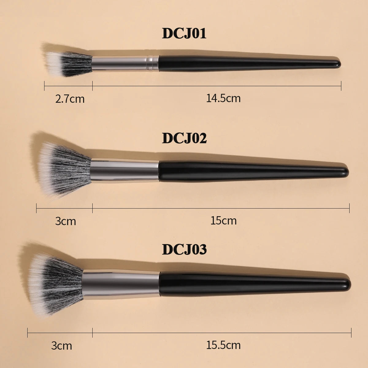 Bethy Beauty Large Angled Makeup Brush Stippling Brush Blush Brush For Contouring Sculpting Highlighting Blending Buffing