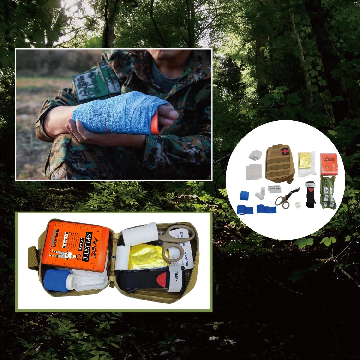 SANKE RESCUE First Aid Splint 36/18