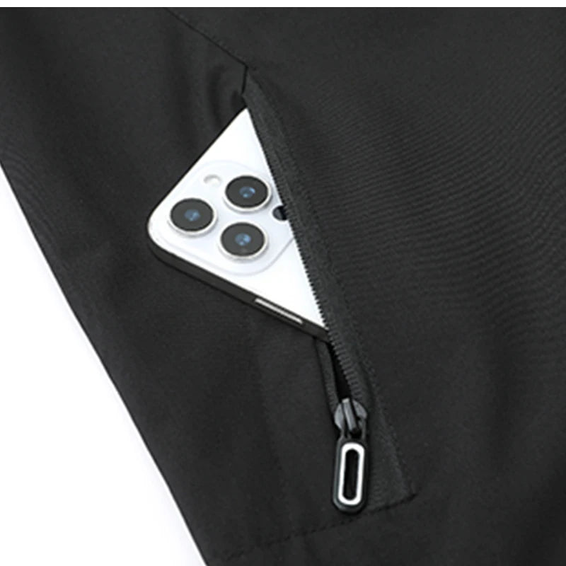 Fashion Men's Casual Windbreaker Jackets Hooded Jacket Man Waterproof Outdoor Men's Spring-Autumn Outdoor Shell Jacket