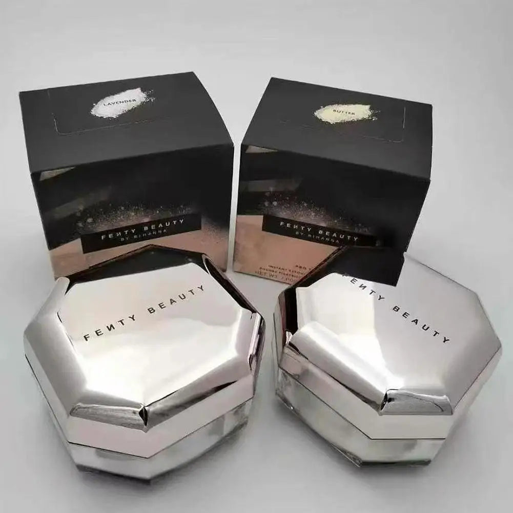 Fenty Beauty Blurring Delicate Setting Powder Lasting Without Shedding Makeup Control Oil Locking Moisture Create Zero Pore Base