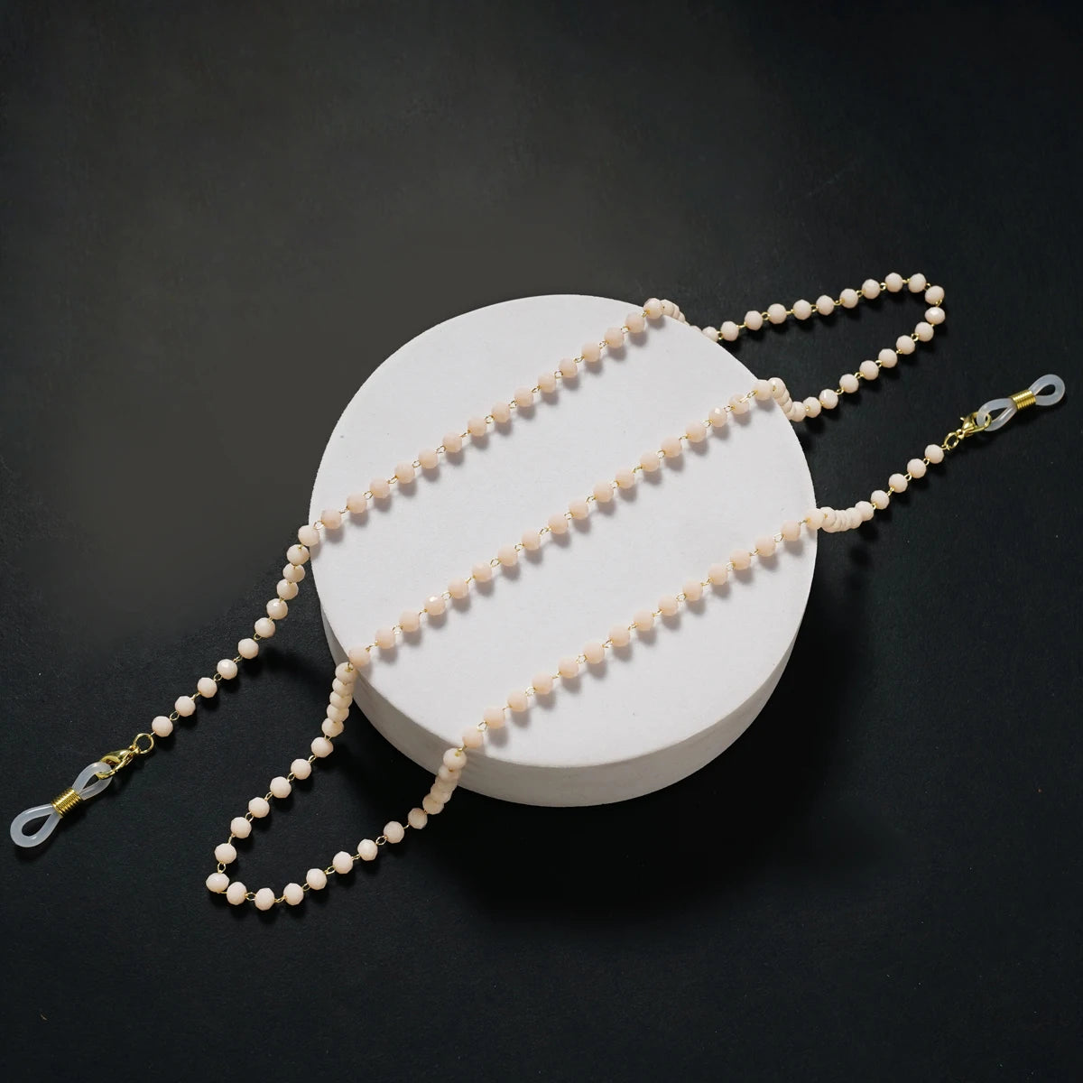 2022 New Eyeglasses Chains Women Sunglasses Holder Necklace Eyewear Retainer Accessories Pearls Sunglasses Chains Gold