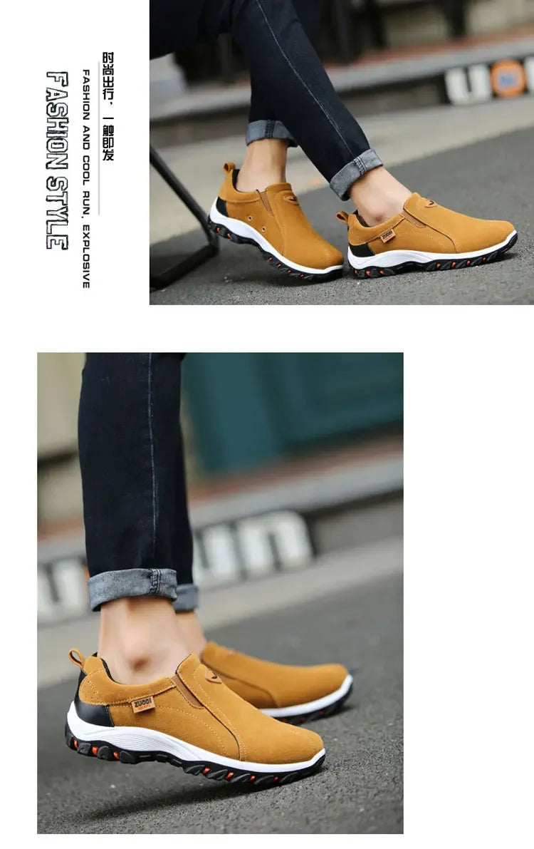 2025 New Men's Casual Sports Shoes for Outdoor Walking, Lightweight, Fashionable, and Comfortable Shoes, Size 38-50 Plus