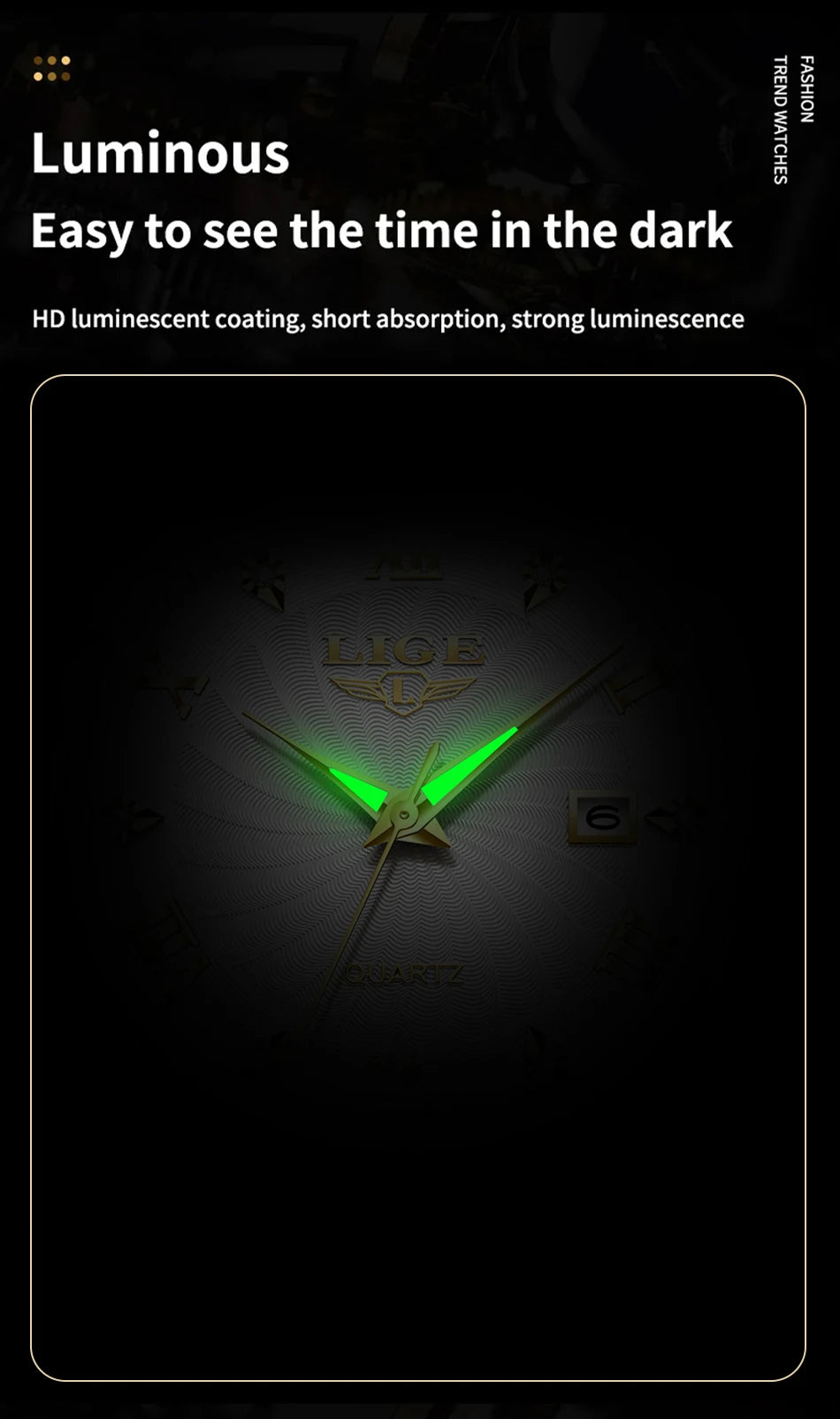 2025 New Women's Watch LIGE Fashion Elegant Bracelet Ladies Watch Outdoor Sports Waterproof Quartz Watches for Women Reloj Mujer