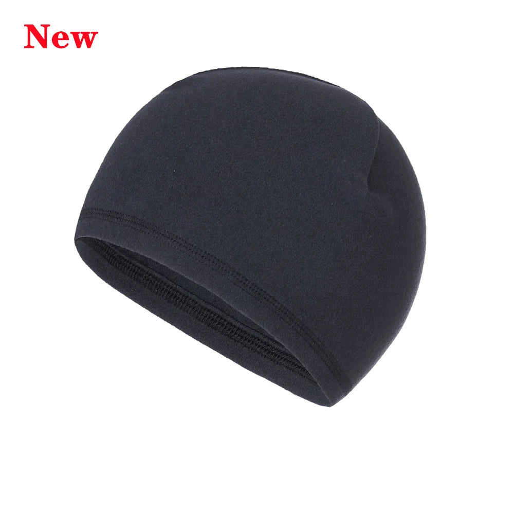 Winter New Fleece Hat Tactical Windproof Outdoor Hiking Accessories Hunting Military Men Caps Snowboard Cycling Warmer Beanies
