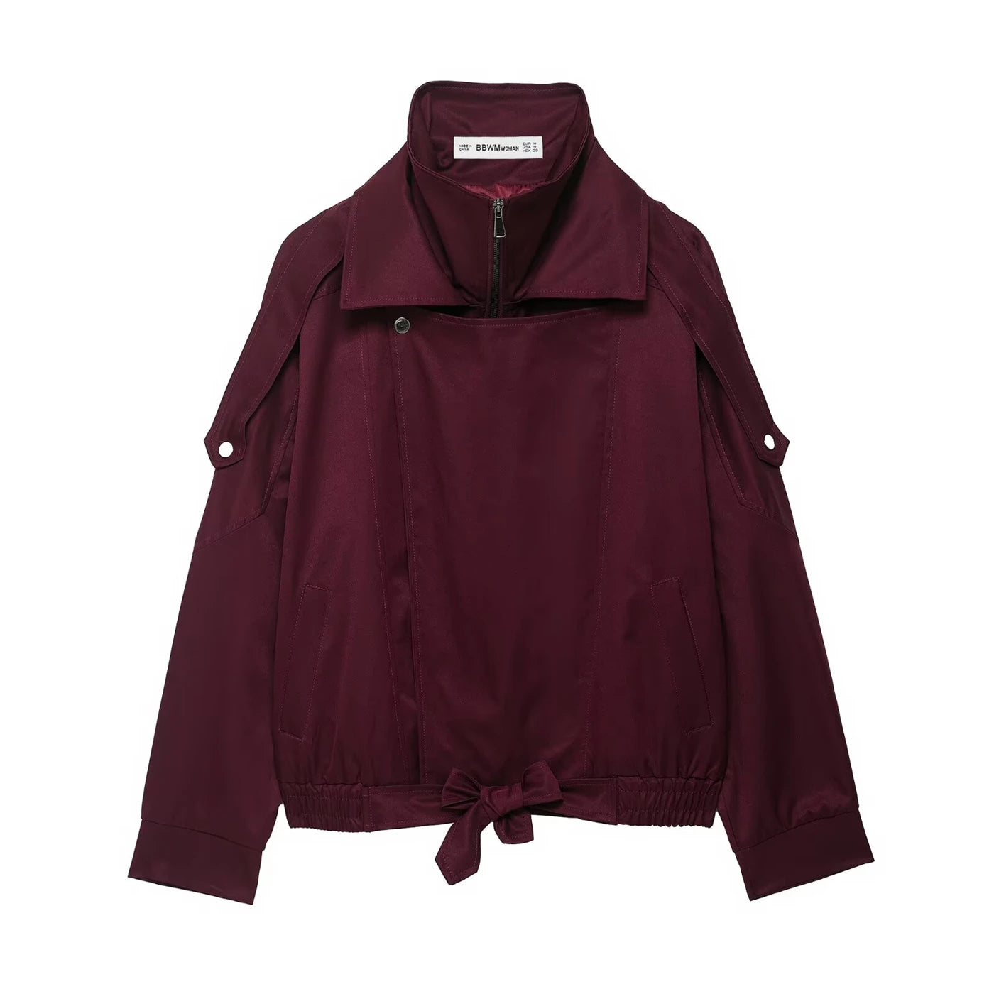 Women's Jacket 2025 New Arrival Casual Fashion Double-Collar Jacket for Women