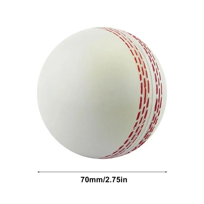 Cricket Ball Sports Wind Indoor Outdoor Soft Training Balls for Practice Portable Training Balls for Swinging Bouncing Spinning