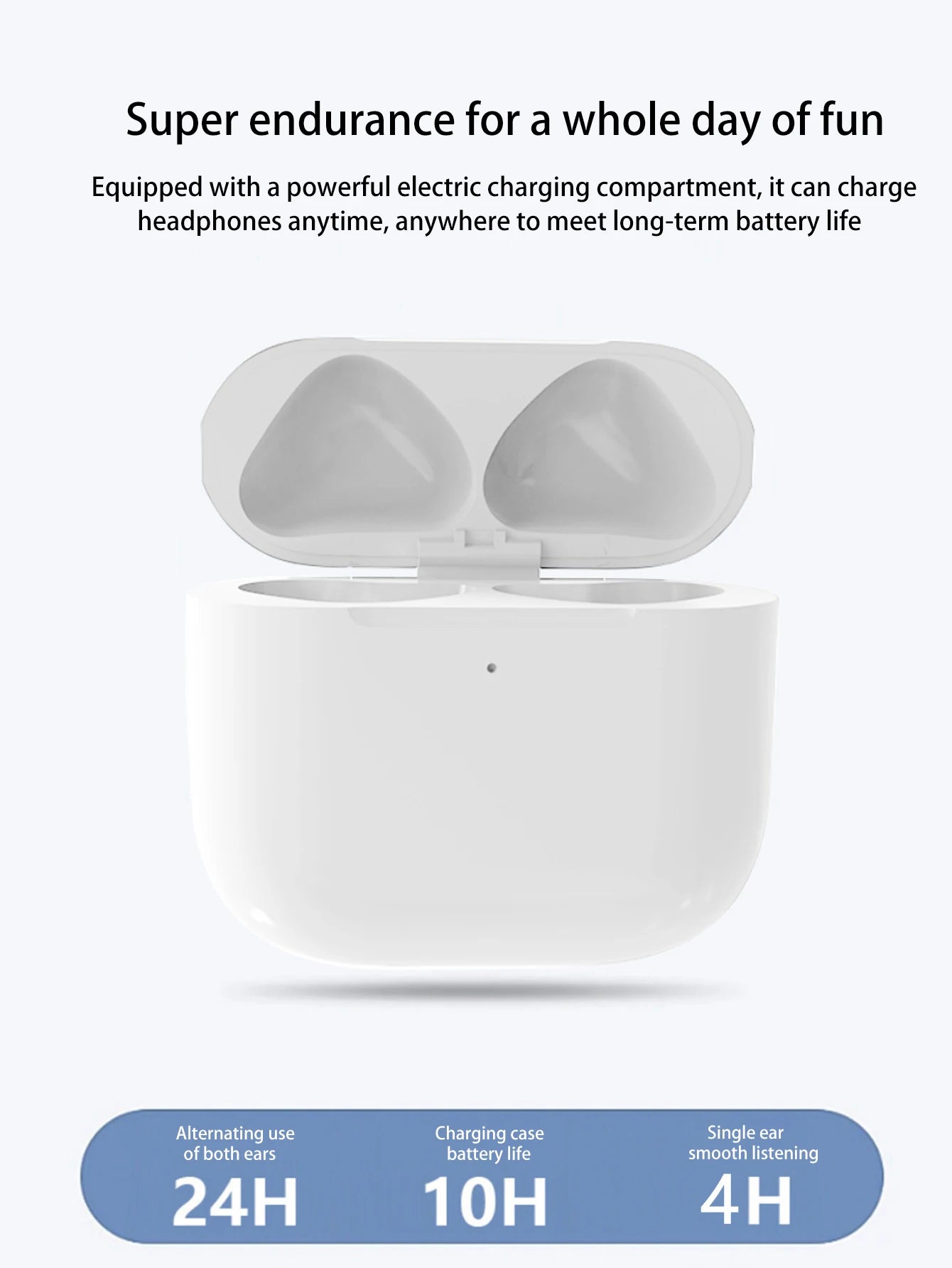 In-ear  wireless headphones, long battery life, two-ear touch noise reduction  wireless headphones, compatible with iphone