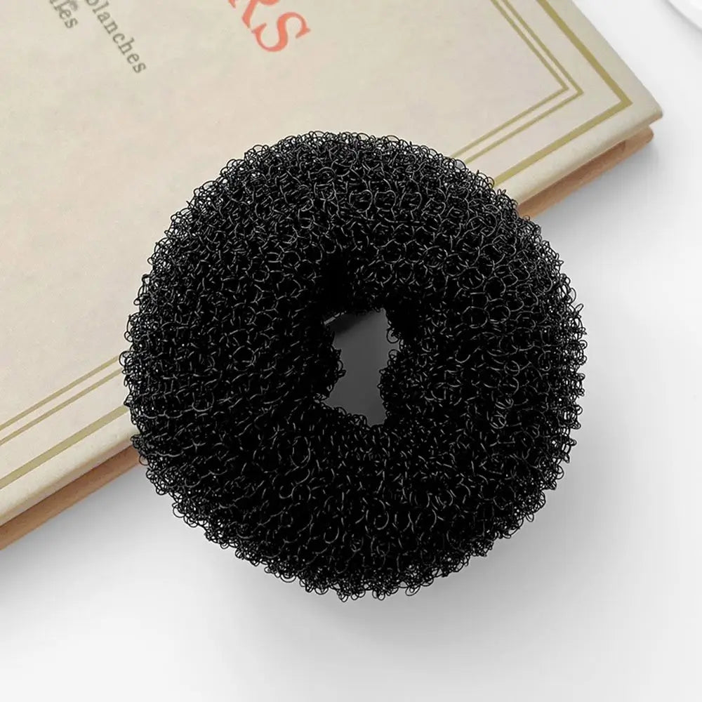 Head Hair Accessories Female Easy Big Ring Bird's Nest Bun Maker Women Hair Ring Korean Style Ponytail Holder Hairstyle Tools