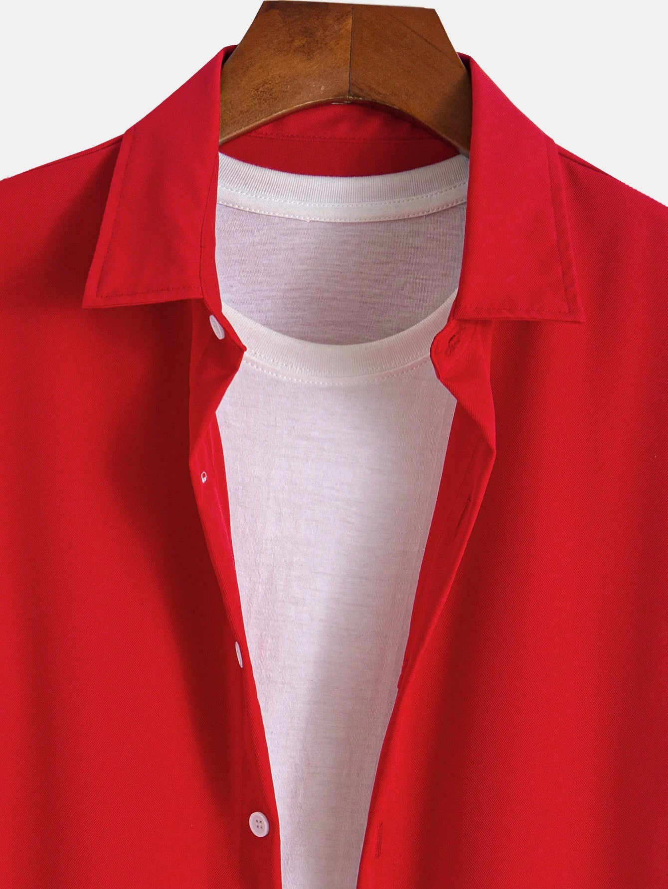 Men's short-sleeved shirt Muscle men's fitness shirt summer men's sports elastic breathable Slim show muscle short-sleeved shirt