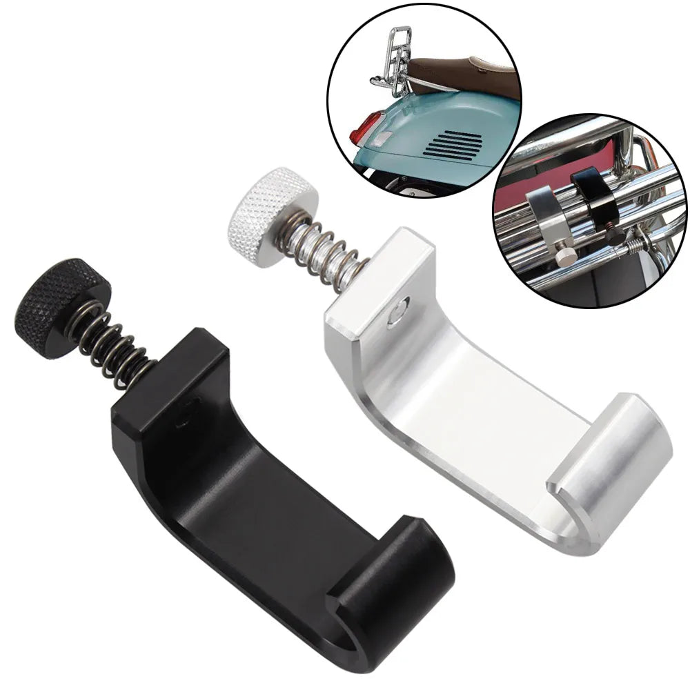 Motorcycle Decor Accessories Frame Hook Crotchet Grip For Vespa Model GTS LX LXV Sprint Primavera 50 125 250 300 GTS Aluminum