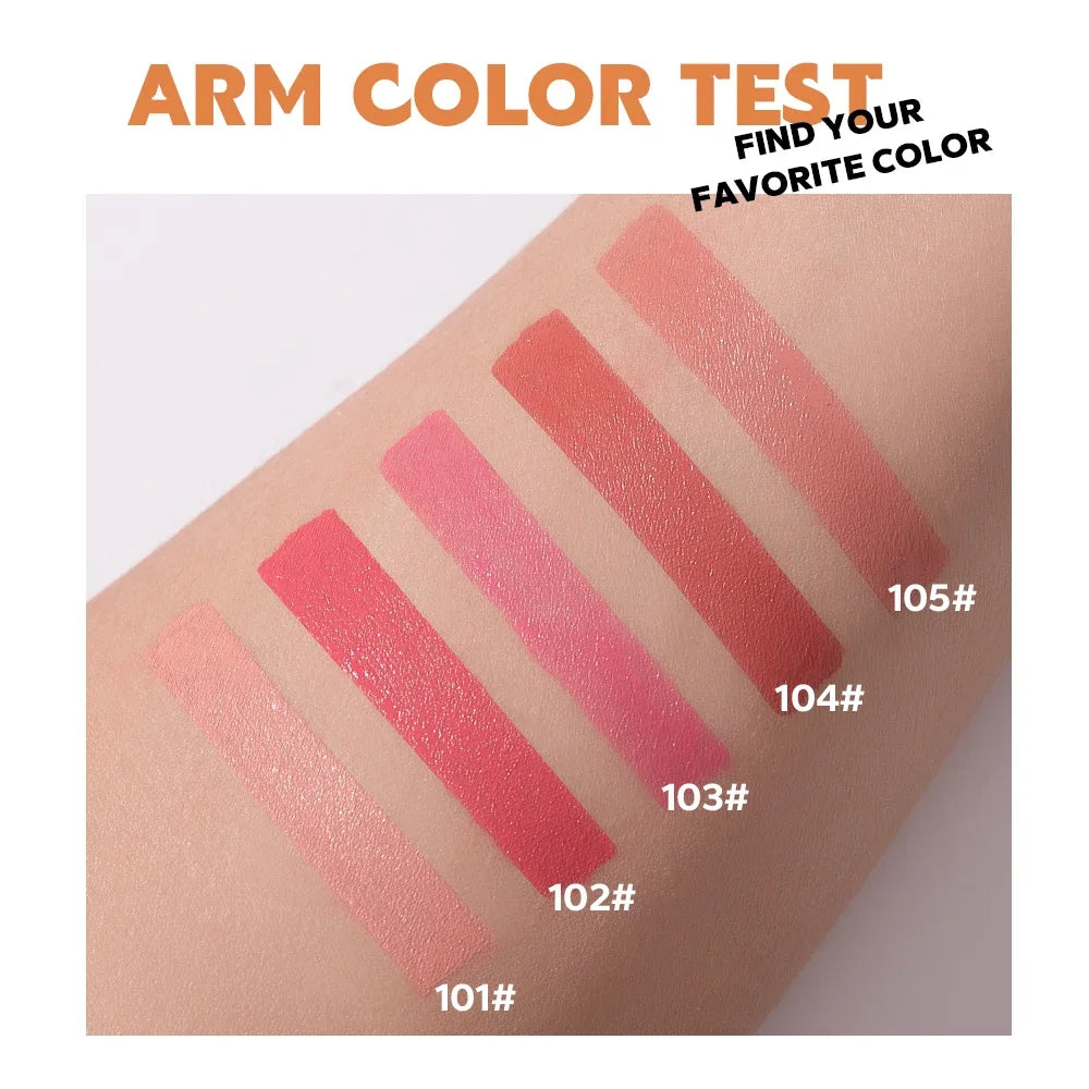 BEAUTY GLAZED Liquid Blush Long Lasting Waterproof Sweatproof Lightweight Non-Fade Natural Cheek Blusher On Face Make Up