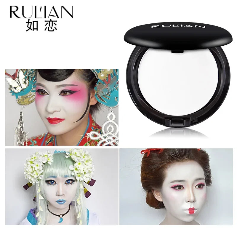 RULIAN Rulian Makeup White Foundation Cream Halloween COS Vampire Makeup Zombie Makeup Painted White Foundation