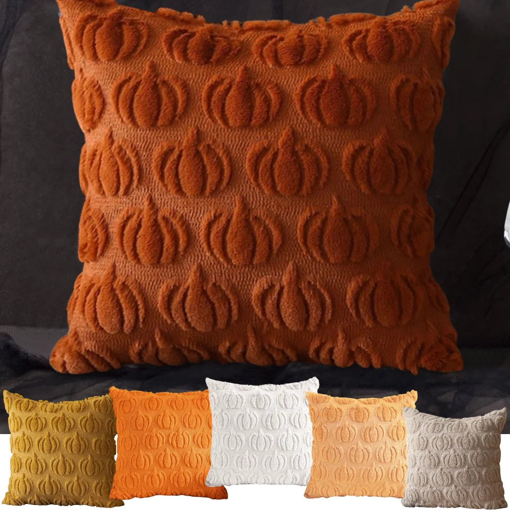 Halloween Decoration For Home Cartoon Pumpkin Bat Ghost Pillowcase Horror Soft Pillowcase Party Supplies Haloween Home Ornament