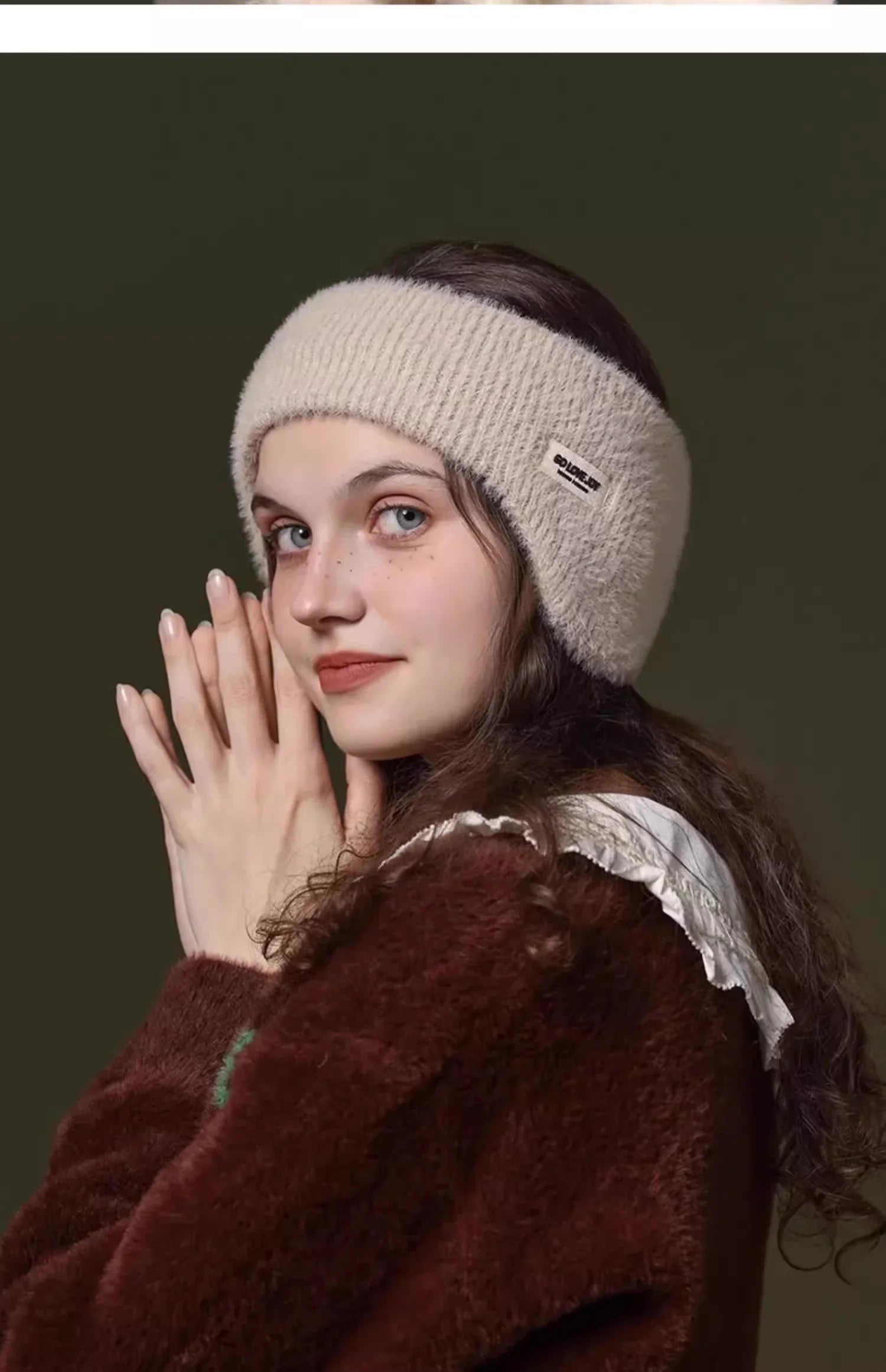 Winter Ear Warmer Earmuffs Headband Cute Hair Bands Outdoor Skiing Sport Thick Hairband For Women Men Headscarf Hair Accessories