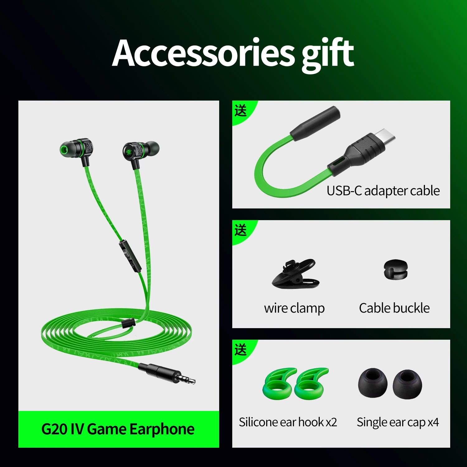 Hammerhead G20 Earphone With microphone in-ear Gaming headphone wire handsfree fones Stereo Comparison Razer Hammerhead V2 Pro
