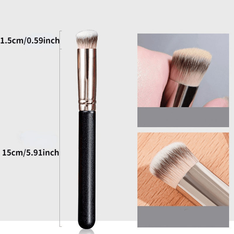 3/5 pcs Foundation Concealer Brush, Premium Contour Blusher Brushes, Flawless Under Eye Dense Face Makeup Brush For Blending