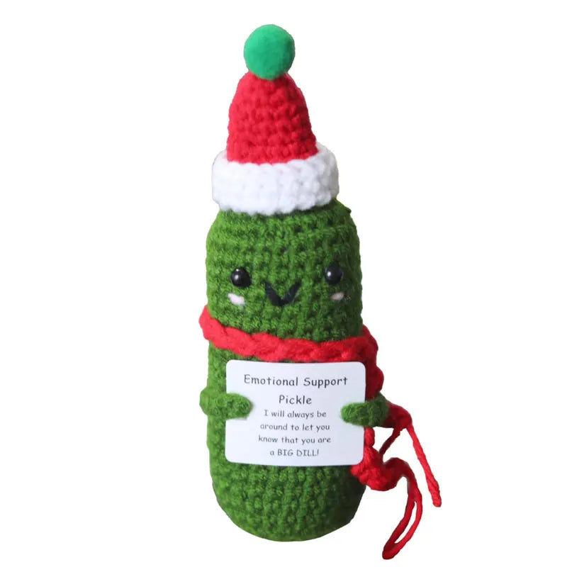 Christmas Ornaments Crochet Home Room Decoration Handmade Emotional Support Knitted Potato Home Decor Christmas Party Gift