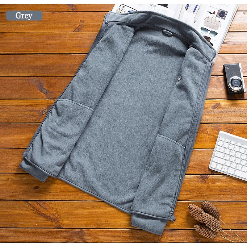 Man Fleece Tactical Softshell Jacket Outwear Windbreaker Thermal Sporting Male Tourism Mountain Coats Men Army Jackets