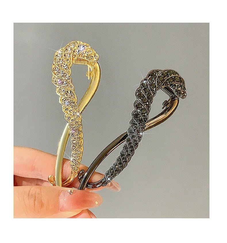 Hair Accessories Rhinestone Clasp Barrettes Irregular Women Hair Clip Girl Hair Claw Headdress Korean Hairpin Для Волос