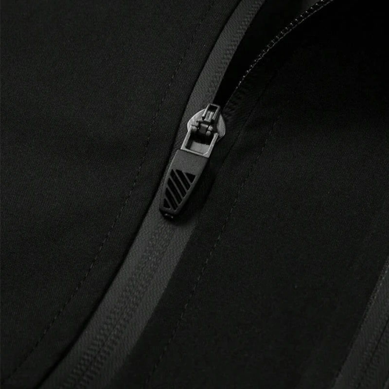 Man Waterproof Windproof Jacket Coats Men Cargo Hooded Hiking Outdoor Jackets Male Multi Pocket Sport Work Outerwear Windbreaker