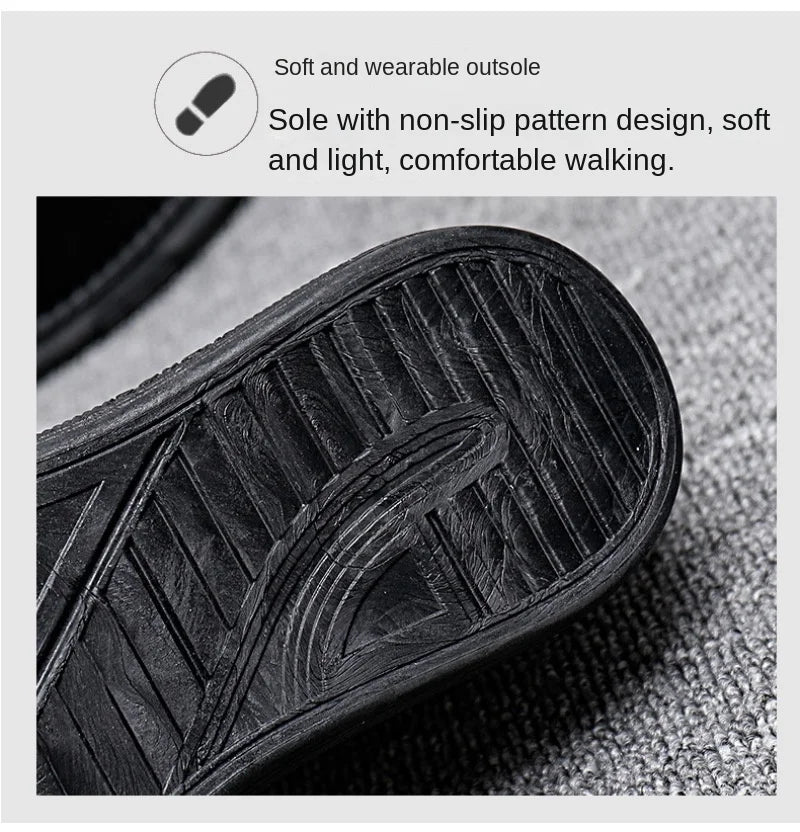 2025Men's Shoes High-top Casual Shoes High Quality Suede Chelsea Boots Fashion British Ankle Boots Business Oxfords Dress Shoes