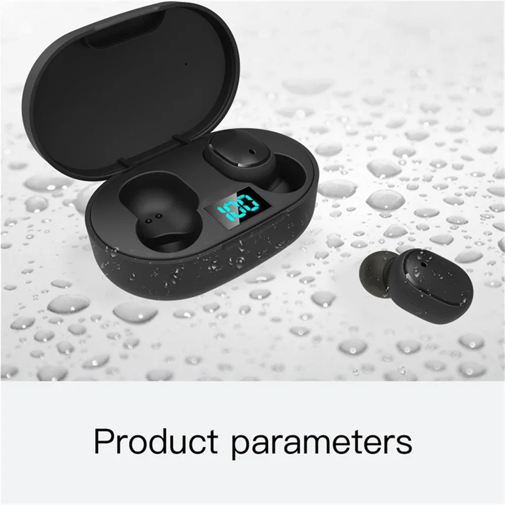 Bluetooth 5.0 Wireless Headphones E6S Noise Cancelling Sport Earphones HiFi Stereo Gaming Headsets With Mic For All Smartphones