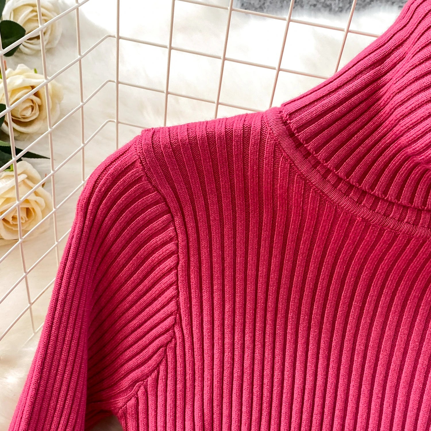 Women Winter Turtleneck Knittign Dress Stretch Slim Long Sleeve Soft Knitwear Dresses Female Casual Lining Simple Bottom Vestido