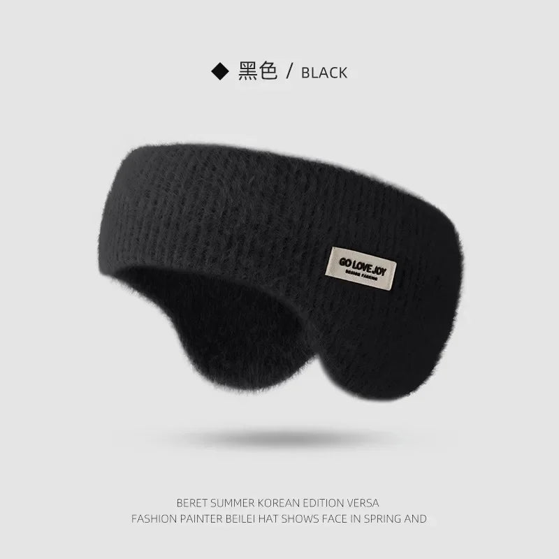 Winter Ear Warmer Earmuffs Headband Cute Hair Bands Outdoor Skiing Sport Thick Hairband For Women Men Headscarf Hair Accessories