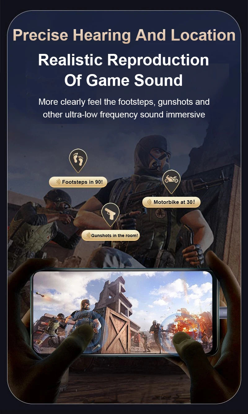 2025 Newest Wired Earphone With Microphone Hifi Music Monitor Bass Headphones Noise Cancelling Headset For Sport Gaming Earbuds