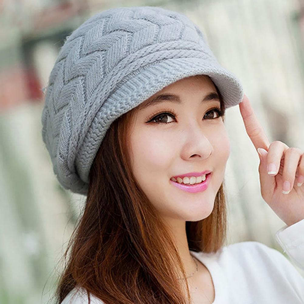 Winter Beanies Knit Women's Hat Winter Hats For Women Ladies Beanie Girls Skullies Caps Bonnet Femme Snapback Wool Warm Hat