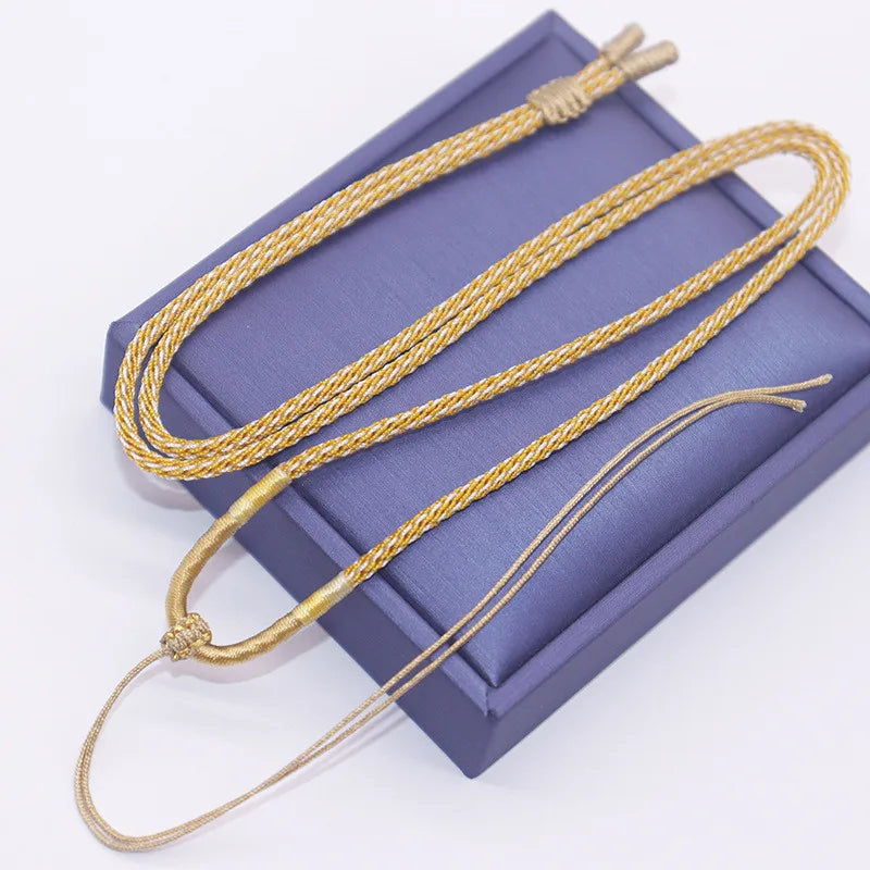 Beads Jewellery Making Hand Winding Jewelry Materials Adjustable Gold Necklace Accessories DIY Charms for Jewelry Pendants Woman