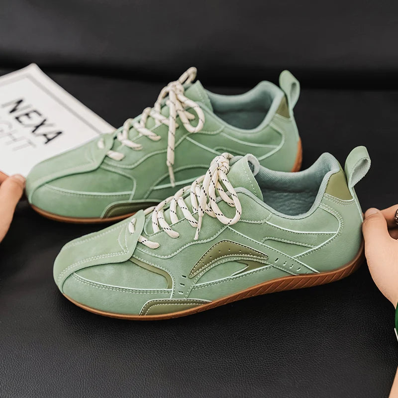 Shoes for Men Training Shoes German Style Lightweight Breathable Sneakers Vulcanized Shoes Retro Casual Gym Walking Men Sneakers