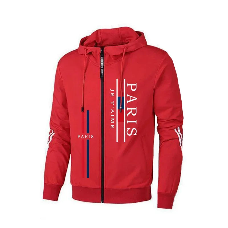 Men's Tracksuit Daily Fashion Autumn Winter Casual Quality Pullover Single Zipper Men Sweatshirts Hoodies Pants Sports Outdoor