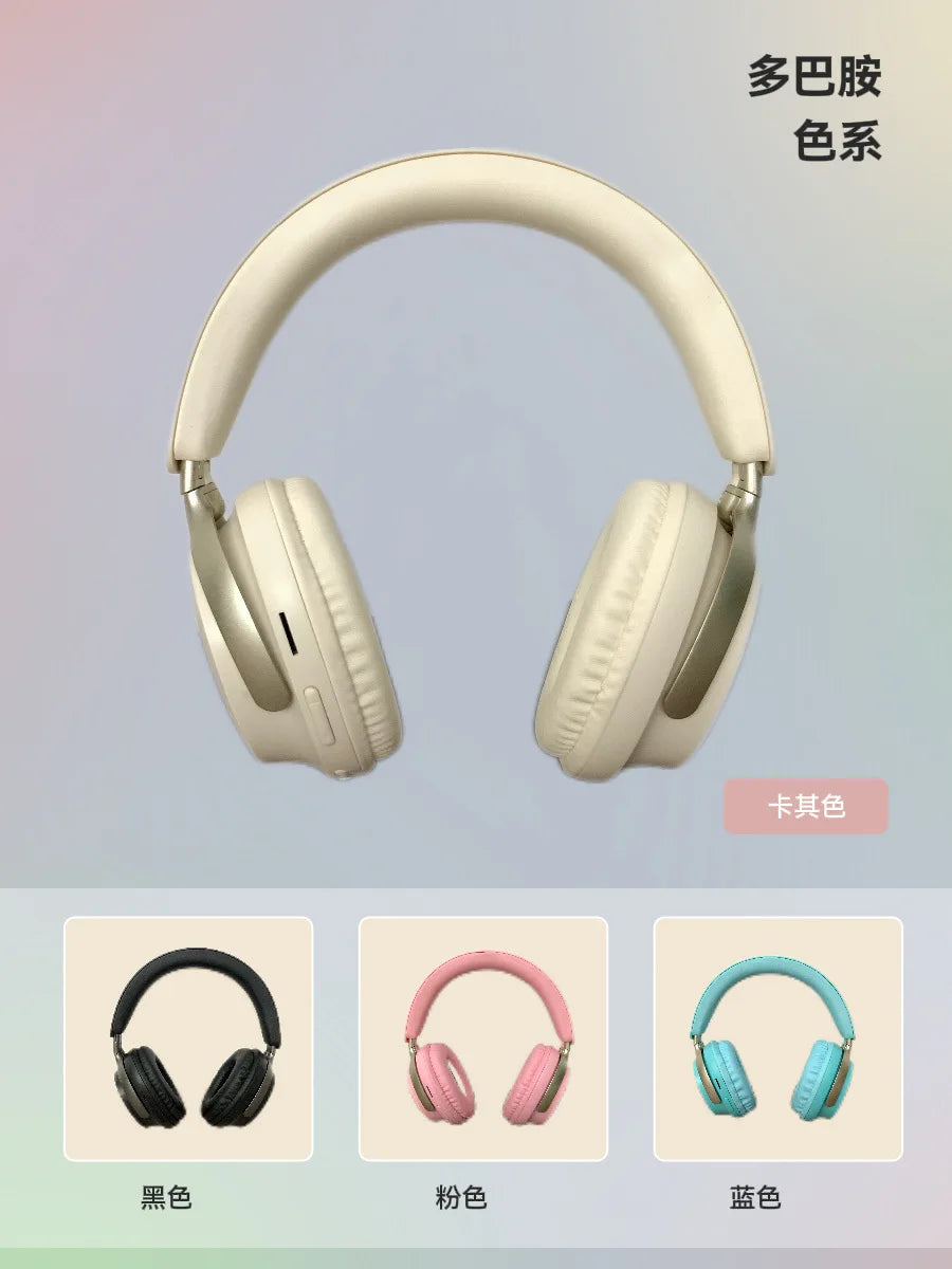 Head mounted Bluetooth earphones, wireless earphones with ultra long battery life, music, sports, and esports earphones